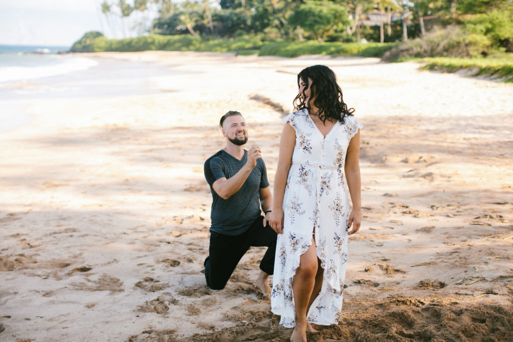 Maui Sunrise Beach Elopement by Mersadi Olson Photography. This blog post includes wedding details, bridal fashion, groom fashion, bride and groom portraits. Book your Hawaii elopement and browse the blog for more inspiration #photography #weddingplanning #weddingtips #weddingphotography #Mauiweddingphotographer